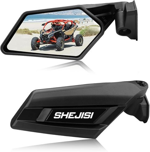 X3 Mirrors,Explosion-proof glass upgraded Maverick X3 side view mirrors Compatible with 2017-2023 Can Am Maverick X3 / X3 Max DS RS RR Turbo,not applicable to other UTV models,OEM#715002898 in Saudi Arabia
