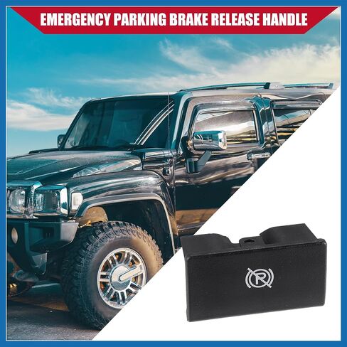 No.20843963 Parking Brake Release Handle for Chevrolet Colorado 2004-2012 / Inner/Durable / 1 Pcs/Black Item Replacement in Saudi Arabia
