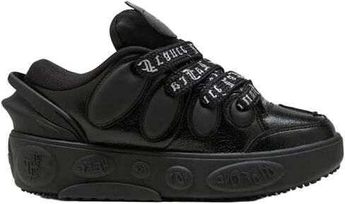 حذاء رياضي PUMA Kids Boys La Francé أسود كروم برباط كاجوال - أسود in Kuwait