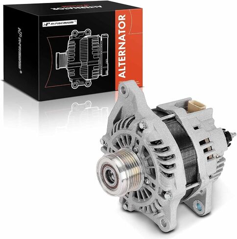 A-Premium Alternator Compatible with Mitsubishi Outlander 2011-2019 2.4L, Outlander Sport 2011-2018, Lancer 2011-2015 2.0L 2.4L, Lancer 2016-2017, RVR 2011-2019, 12V 130A 6-Groove Clutch Pulley CW in Saudi Arabia