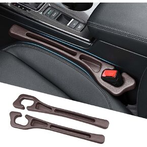 2 Pack Car Seat Gap Filler, Car Seat Gap Plug to Fill The Gap Between Seat and Console, Universal Car Seat Gap Filler Organizer Crevice Blocker Stop Things from Dropping in Saudi Arabia