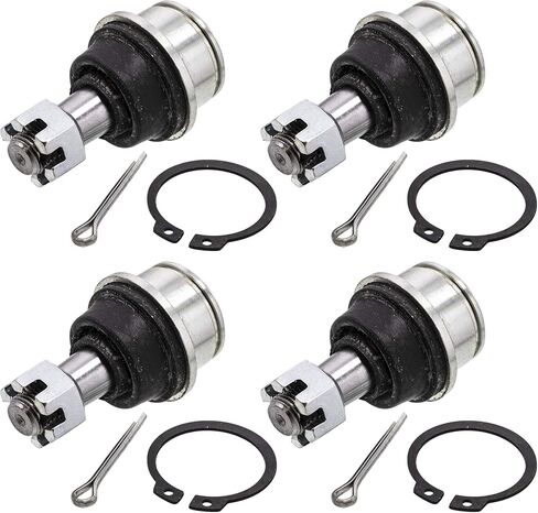 NICHE Ball Joint for Honda 51355-HP5-601 Can-Am 706200653 Yamaha 37S-23549-01-00 Grizzly 350 YFM350 Upper Lower 4 Pack in Saudi Arabia