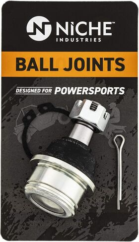NICHE Ball Joint for Honda 51355-HP5-601 Can-Am 706200653 Yamaha 37S-23549-01-00 Grizzly 350 YFM350 Upper Lower 4 Pack in Saudi Arabia