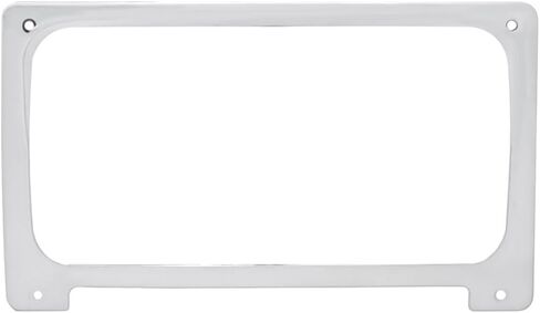 Chrome Center Gauge Cluster Cover W/Visor for Freightliner Century, Columbia, M2 in Saudi Arabia