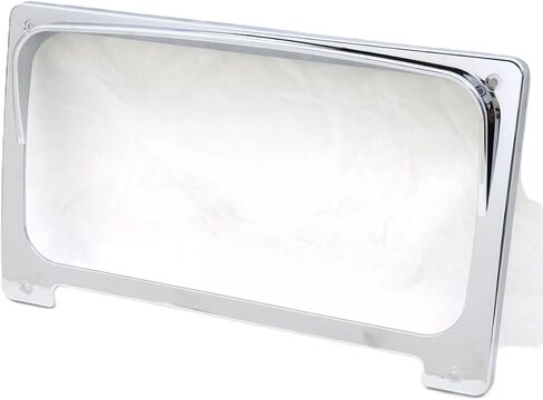 Chrome Center Gauge Cluster Cover W/Visor for Freightliner Century, Columbia, M2 in Saudi Arabia