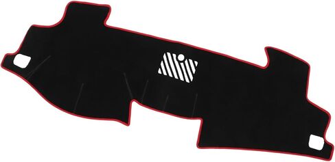 ACROPIX Dashboard Cover Compatible for Toyota Camry 2012-2017, Non-Slip Polyester Black Red Dash Cover Mat Dash Board Protector Cover Car Parts in Saudi Arabia