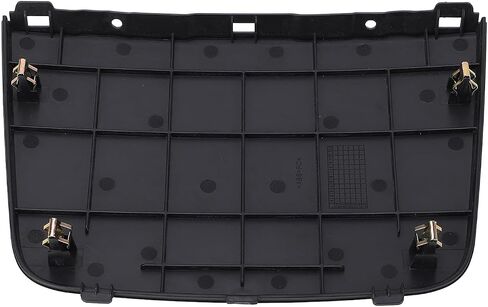 Dashboard Decorative Cover, Interior Instrument Panel Dash Center Grille Stylish Scratch Proof, for Kia Rondo 2007 to 2010, Replace OE 84724 1D1003W (Grey) in Saudi Arabia