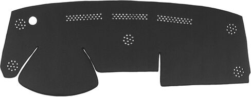 WellVisors Black Dash Mat Dashboard Cover Compatible with Mazda 2007-2015 CX-9 in Saudi Arabia