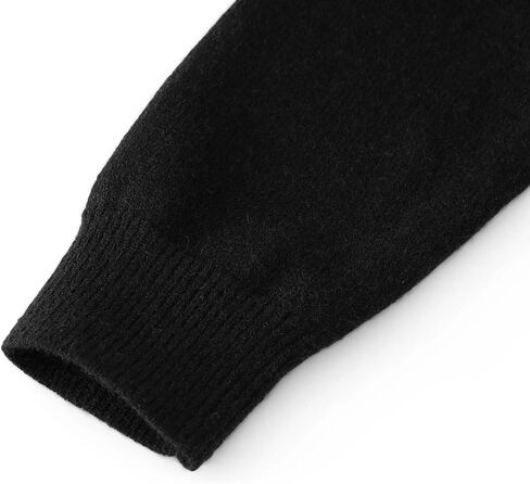 Women's Cropped Button Up Cardigan Sweater Fall Casual Crewneck Long Sleeve Cardigans Trendy Knit Tops Clothes in Saudi Arabia