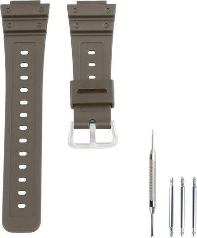 حزام ساعة من الراتنج متوافق مع Casio 10512401 DW-5600 G-5600E G-5700 GW-M5600 GW-M5610 GLX-5600 10323536 GW-5000 سوار ساعة مطاطي رياضي خارجي للرجال والنساء وإكسسوارات السوار in Kuwait