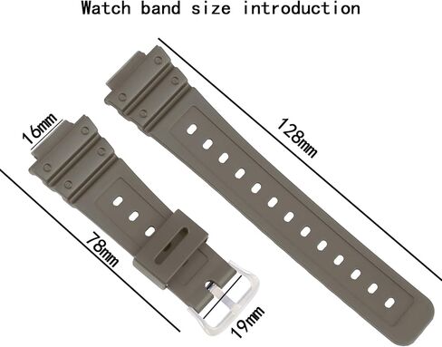 حزام ساعة من الراتنج متوافق مع Casio 10512401 DW-5600 G-5600E G-5700 GW-M5600 GW-M5610 GLX-5600 10323536 GW-5000 سوار ساعة مطاطي رياضي خارجي للرجال والنساء وإكسسوارات السوار in Kuwait