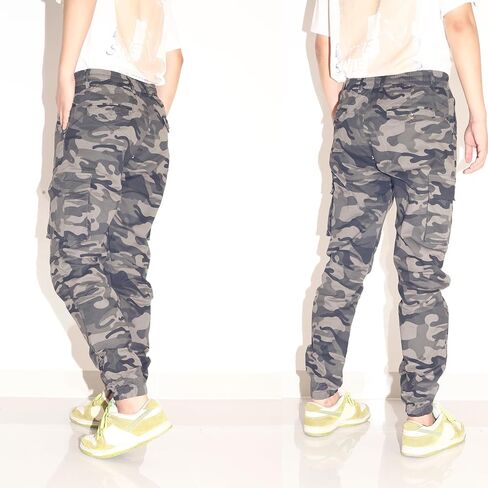 Men's Hiking Pants Cargo Jeans for Hiking, Fishing, Tactical, Jogger - Multi-Pocket Denim Work Pants in Saudi Arabia