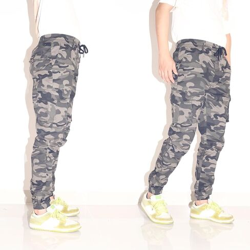 Men's Hiking Pants Cargo Jeans for Hiking, Fishing, Tactical, Jogger - Multi-Pocket Denim Work Pants in Saudi Arabia