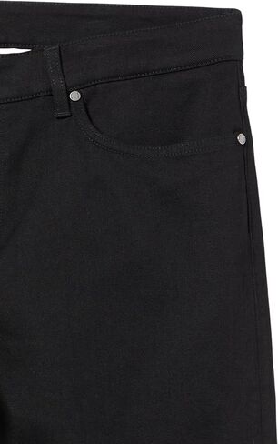 BOSS Men's Delaware Black Straight Leg Slim Fit Jeans in Saudi Arabia