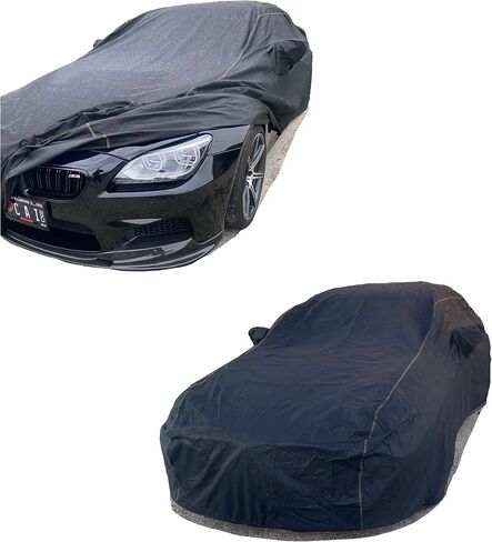 غطاء سيارة يناسب 2012 2013 2014 2015 2016 2017 2018 2019 BMW 640I 650I M6 كوبيه تحويل XTREMECOVERPRO Diamond Series أسود in Saudi Arabia