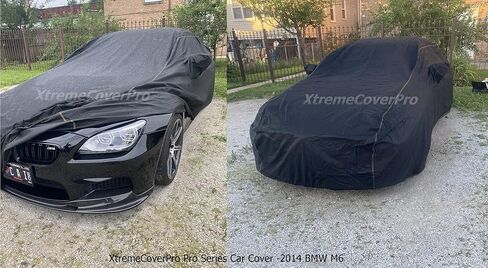 غطاء سيارة يناسب 2012 2013 2014 2015 2016 2017 2018 2019 BMW 640I 650I M6 كوبيه تحويل XTREMECOVERPRO Diamond Series أسود in Saudi Arabia