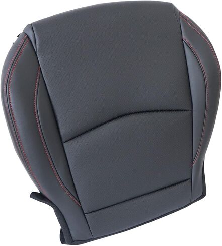 NLQR Front Driver Side Bottom Replacement Perforated Leather Seat Cover Black Compatible with Mazda 3 2014 2015 2016 in Saudi Arabia