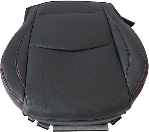 NLQR Front Driver Side Bottom Replacement Perforated Leather Seat Cover Black Compatible with Mazda 3 2014 2015 2016 in Saudi Arabia