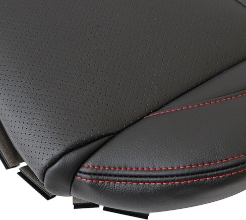 NLQR Front Driver Side Bottom Replacement Perforated Leather Seat Cover Black Compatible with Mazda 3 2014 2015 2016 in Saudi Arabia