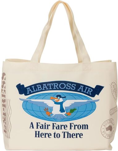 Loungefly Disney The Rescuers Down Under Oversize Canvas Tote Bag in Saudi Arabia