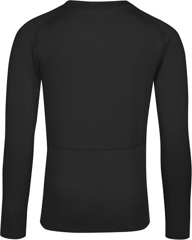 Boys' Girls' Compression Shirt Long Sleeve, Quick Dry Football Baseball Sports Baselayer Crewneck Undershirt in Saudi Arabia