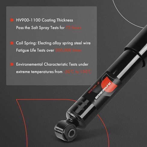 A-Premium Rear Pair (2) Shock Absorber Compatible with Ford Windstar 1995-2003, Driver and Passenger Side in Saudi Arabia