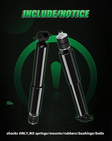 SCITOO 2Pcs Front Shock Absorbers Shocks Struts for 1993-2002 for Ford Crown Victoria,1981-2002 for Lincoln Town Car,1995-2002 for Mercury Grand Marquis 344424 in Saudi Arabia