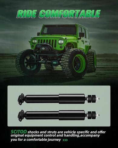SCITOO 2Pcs Front Shock Absorbers Shocks Struts for 1993-2002 for Ford Crown Victoria,1981-2002 for Lincoln Town Car,1995-2002 for Mercury Grand Marquis 344424 in Saudi Arabia
