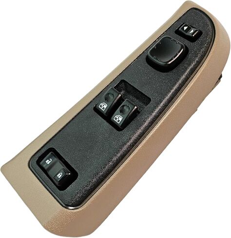 مفتاح النافذة الرئيسي من SWITCHDOCTOR وحافة بيوتر داكنة لـ 2003-2006 سييرا، سيلفرادو، سوبربان، تاهو، يوكون، أفالانش (15883319، 15883320، 15883321،15883323) (لوحة، غطاء، تقليم) in Saudi Arabia