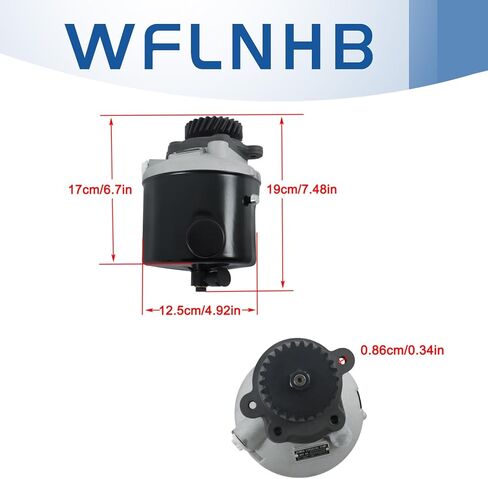استبدال مضخة التوجيه WFLNHB E6NN3K514EA لنيو هولاند 540 545C 545D 555B 655 in Saudi Arabia