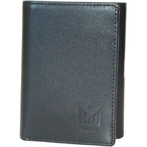 Trifold Premium Leather Wallet for Men with RFID Blocking (Olive Green) in Kuwait