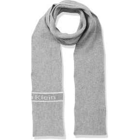 Calvin Klein womens Marbled Logo Cold Weather Soft Scarf in Kuwait