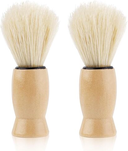 2pcs Furniture Salve for Leather, Wooden Furniture Oil Brush with Comfortable Handle Durable Salve Brushing Tool for Leather Wood, Protect & Avoid Scratches in Saudi Arabia