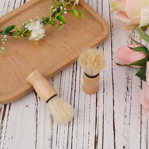 2pcs Furniture Salve for Leather, Wooden Furniture Oil Brush with Comfortable Handle Durable Salve Brushing Tool for Leather Wood, Protect & Avoid Scratches in Saudi Arabia