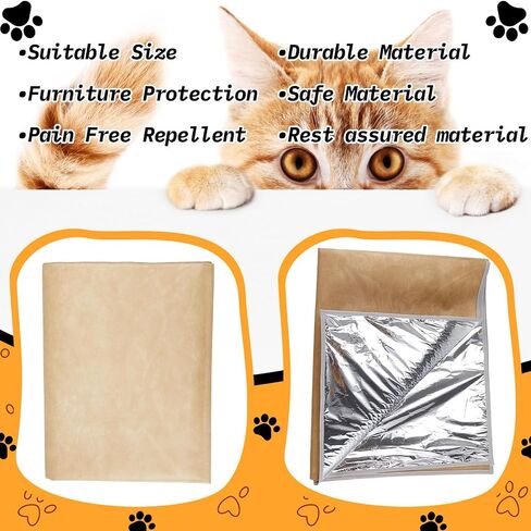 Pet Deterrent Mat to Keep Dogs Off Bed Couch and Furniture 72x56.3x0.04in Pain Free Couch Mat Non Electric Pet Repellent Mat Cats Dogs Couch Cover to Keep Pets Off Sofa Couch (Khaki) in Saudi Arabia