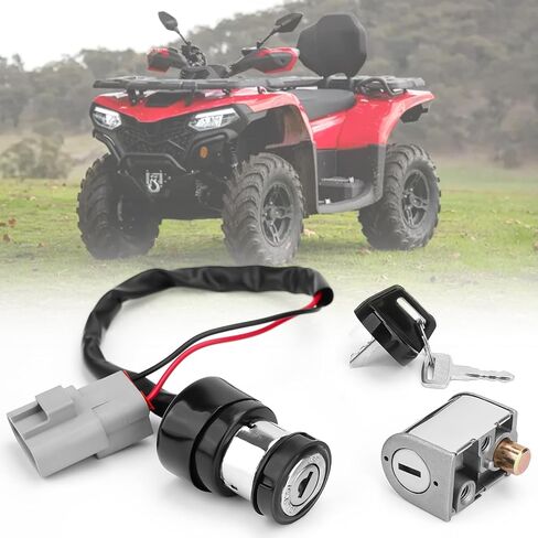 JERBOR Ignition Switch with Key Fit for CFMOTO CFORCE 400 CFORCE 500, ATV Ignition Lock Switch Key Replace # 9GQ0-010100 in Saudi Arabia