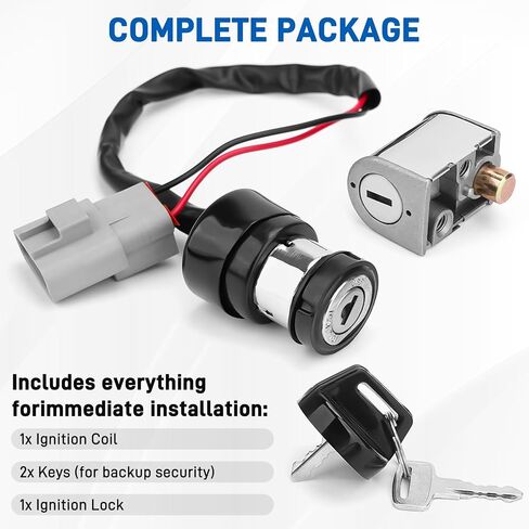 JERBOR Ignition Switch with Key Fit for CFMOTO CFORCE 400 CFORCE 500, ATV Ignition Lock Switch Key Replace # 9GQ0-010100 in Saudi Arabia