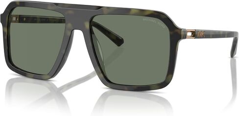 Michael Kors Men's Mk2218u Murren Universal Fit Square Sunglasses in Saudi Arabia
