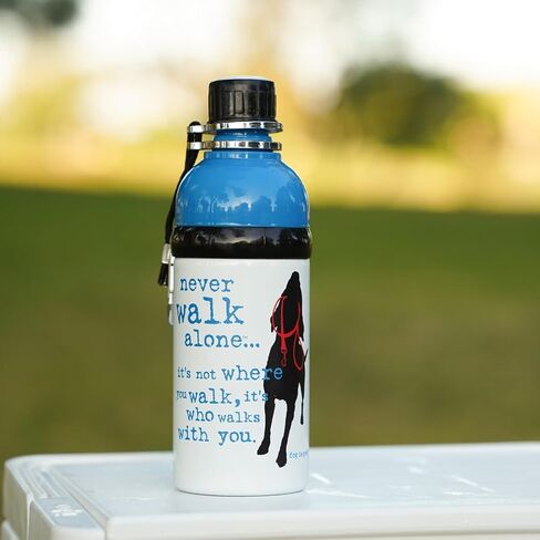 Dog is Good Never Walk Alone Pet Water Bottle, 16 oz in Saudi Arabia