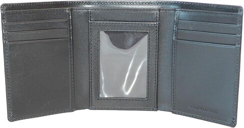 Trifold Premium Leather Wallet for Men with RFID Blocking (Olive Green) in Kuwait