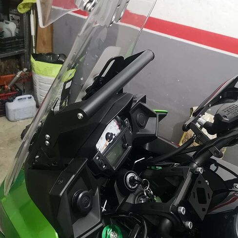 Motorcycle Expansion Crossbar Phone Holder Stand Holder GPS Navigation Plate Bracket Windshield Riser for Kawasaki Versys-X300 Versys X300 Versys X250 in Saudi Arabia