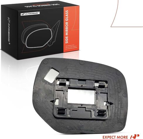 زجاج مرآة غير مسخن على جانب السائق الأيسر من A-Premium مع لوحة خلفية - متوافق مع Subaru Forester 2014-2018، Impreza 2012-2014، XV Crosstrek 2013-2014 - مرآة مسطحة للرؤية الجانبية الخارجية in Saudi Arabia