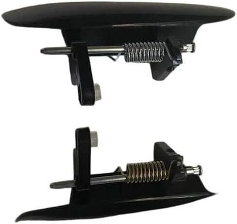 telfair قطعتان من أذرع مقبض الباب الخارجي البلاستيكية المتوافقة مع 1994-2001 Acura Integra - استبدال مباشر لليسار واليمين، يتضمن أدوات التركيب - أسود in Saudi Arabia