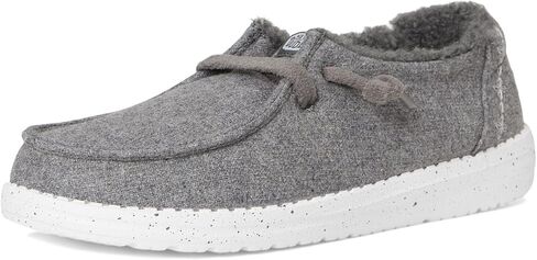 HEYDUDE Women's Wendy Wool Cozy (Little Big Kid) Slip-On in Saudi Arabia