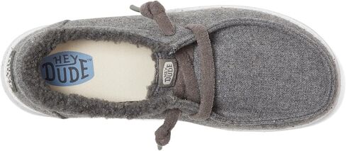 HEYDUDE Women's Wendy Wool Cozy (Little Big Kid) Slip-On in Saudi Arabia