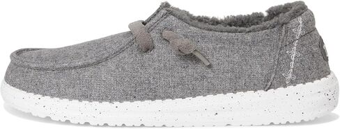 HEYDUDE Women's Wendy Wool Cozy (Little Big Kid) Slip-On in Saudi Arabia