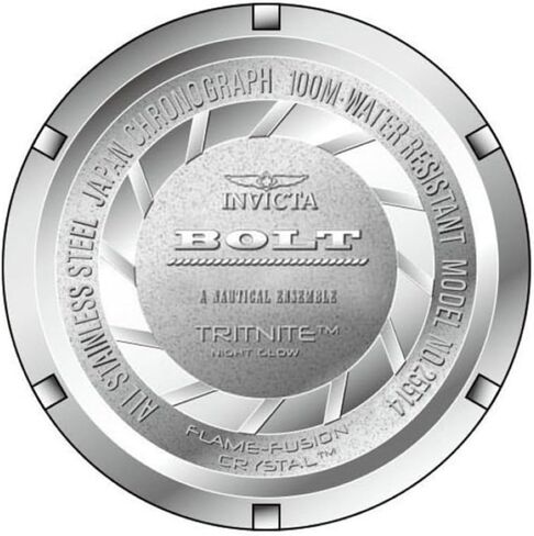 Invicta Men's 25514 Bolt Analog Display Quartz Silver Watch in Saudi Arabia