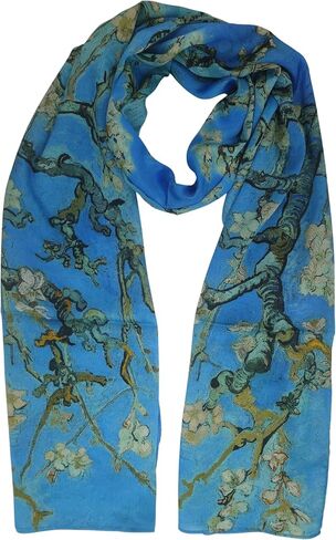 Turkish Scarf - 100% Silk Floral Design | Luxurious and Comfortable Women’s Scarf, Perfect for Gifts, Daily Wearing in Saudi Arabia