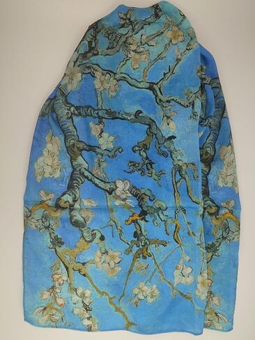 Turkish Scarf - 100% Silk Floral Design | Luxurious and Comfortable Women’s Scarf, Perfect for Gifts, Daily Wearing in Saudi Arabia
