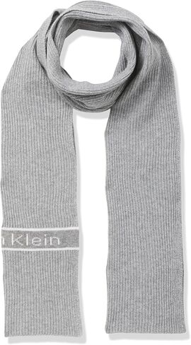 Calvin Klein womens Marbled Logo Cold Weather Soft Scarf in Kuwait